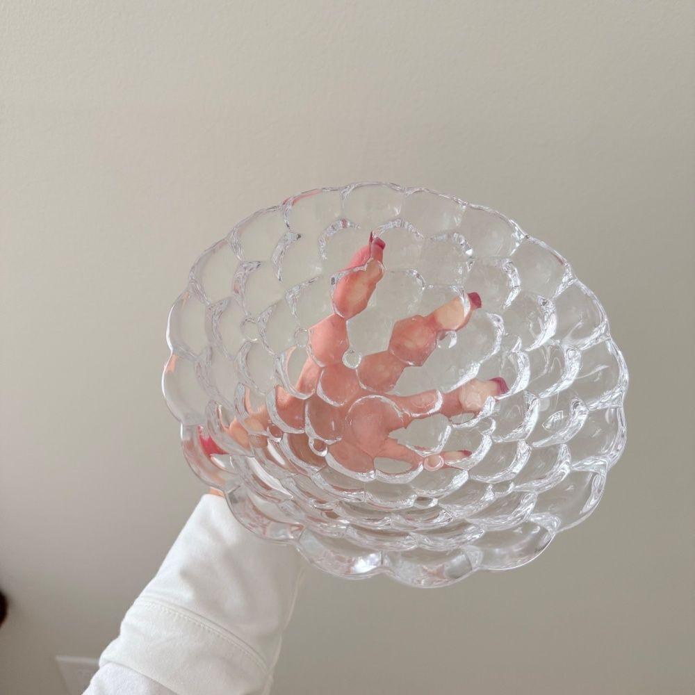 Orrefors Sweden Raspberry Small Bowl - Picture 3 of 9